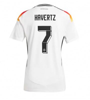 Tyskland Kai Havertz #7 Hemmatröja Kvinnor EM 2024 Kortärmad